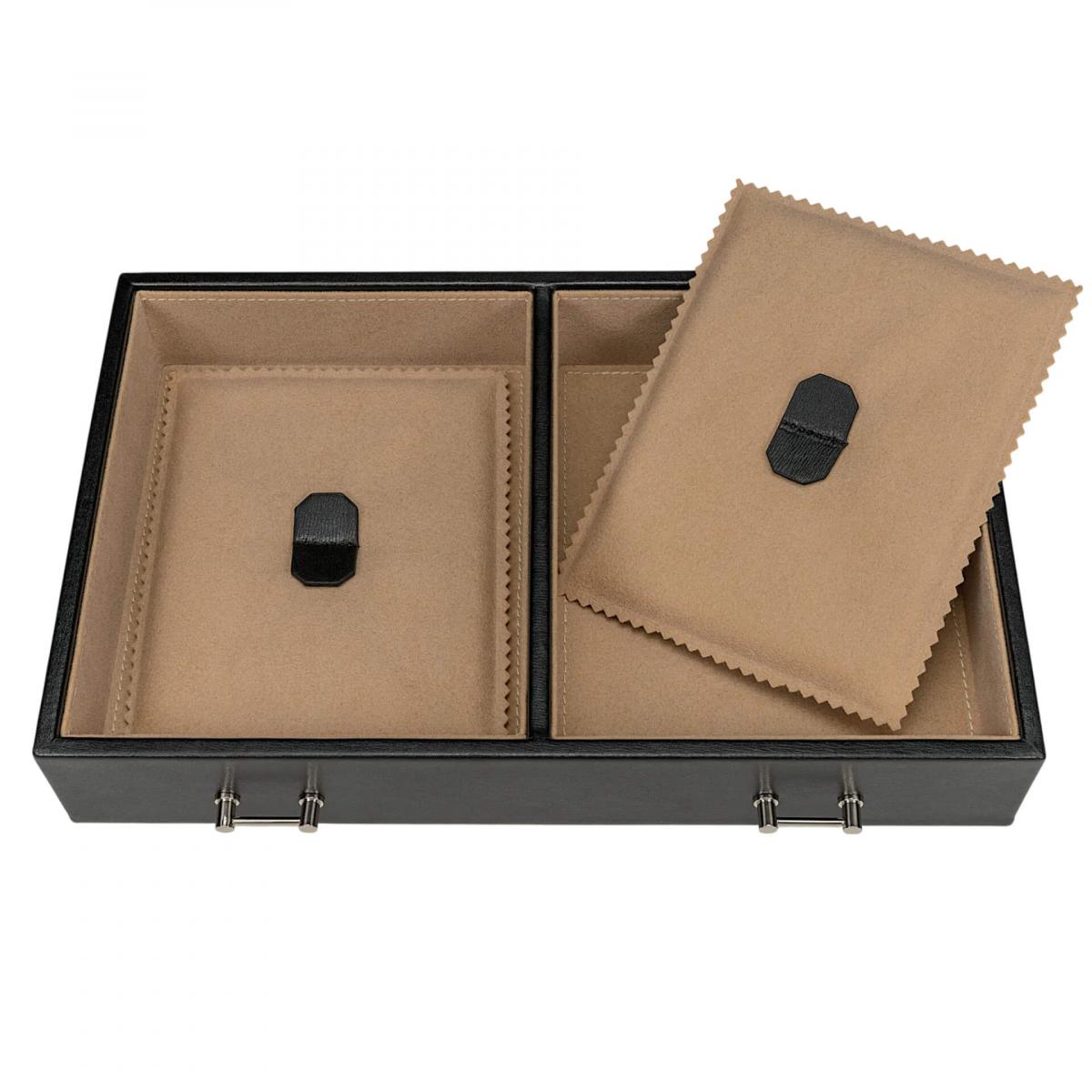 WINDROSE | Schmuckkoffer Ambiance Rindleder schwarz (803244.08)